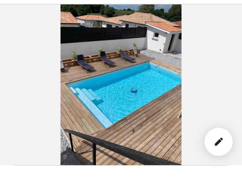 Maison Au Calme Avec Piscine Riviere-Saas-et-Gourby Exteriér fotografie